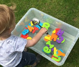 Words & Water Play, 
